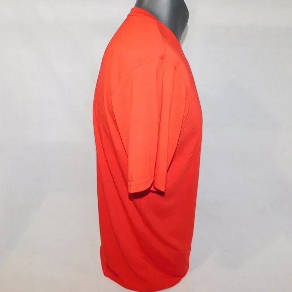 Oakley Mens L Solid Red Hydrolix T Shirt - Picture 7 of 9